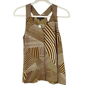 NWT Yak & Yeti Geometric Halter Tank Top Small